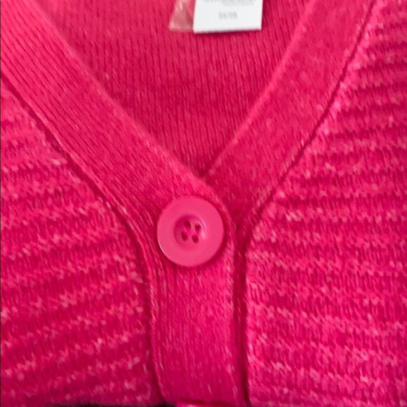 Lane Bryant Blouson-Sleeve Button-Front Cardigan - Picture 8 of 11